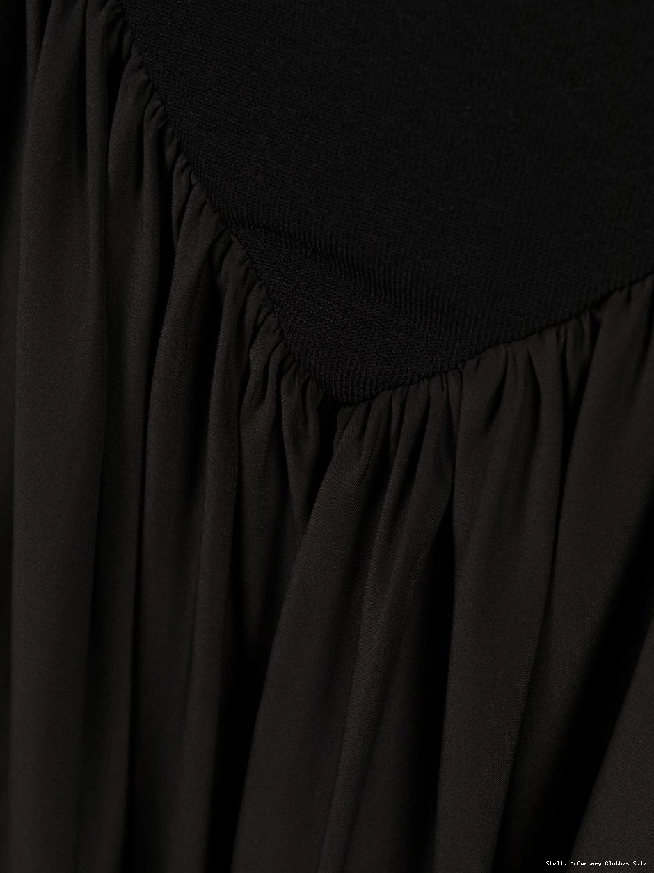 Cheap Women long-sleeved dress panelled Stella midi McCartney 0819